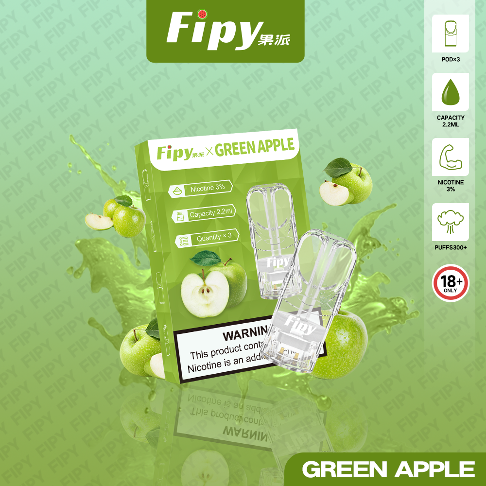 FIPY 果派 煙彈【訂購3盒送1盒 6盒送1支主機（隨機顏色）】